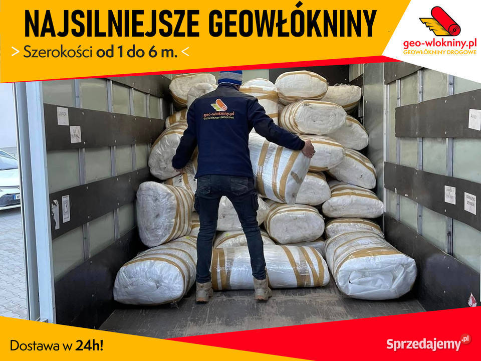 Geowłóknina Geowłókniny PP Polipropylen do 6m Pozostałe małopolskie Kraków