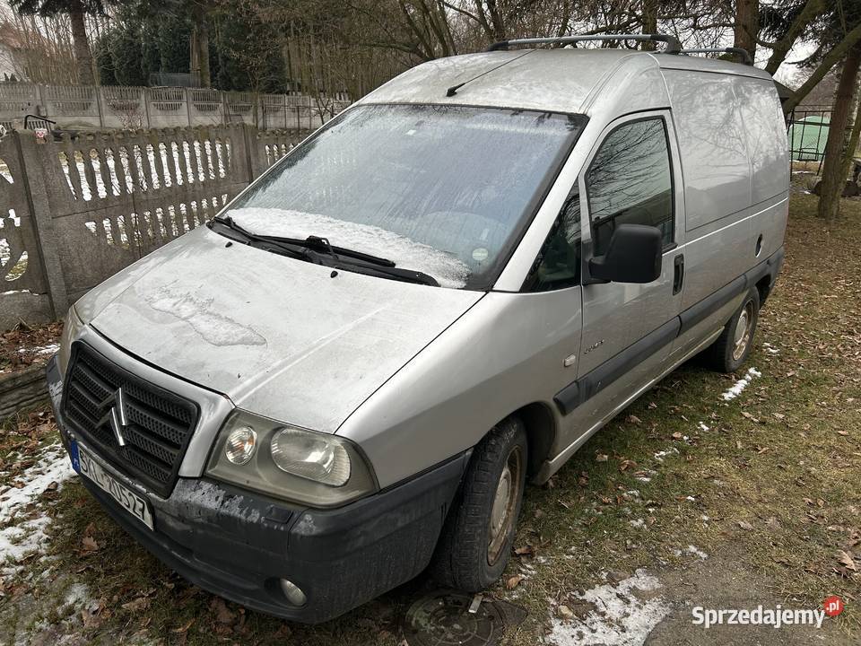 Citroen Jumpy 20HDI HAK 247500km Citroën śląskie Truskolasy