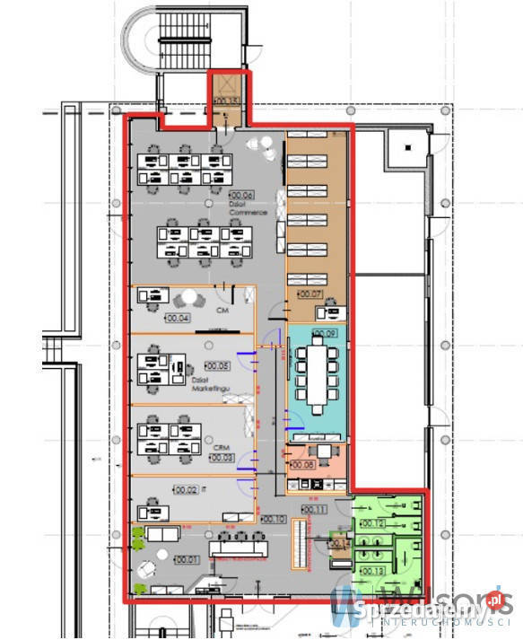 wynajmu lokalu 304m2 Warszawa Aleje Wynajem