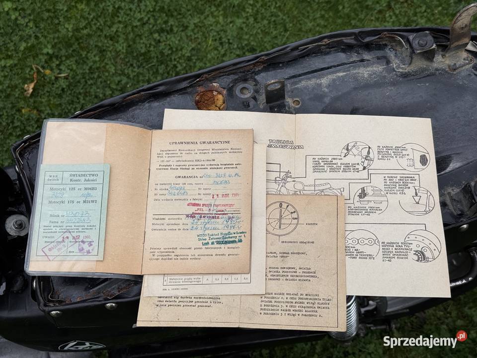 Wsk 125 B3 1984 opolskie