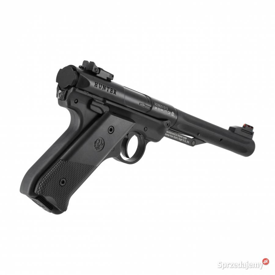 Pistolet wiatrówka Ruger Mark IV 45 mm czarny Sporty strzeleckie i myślistwo wielkopolskie