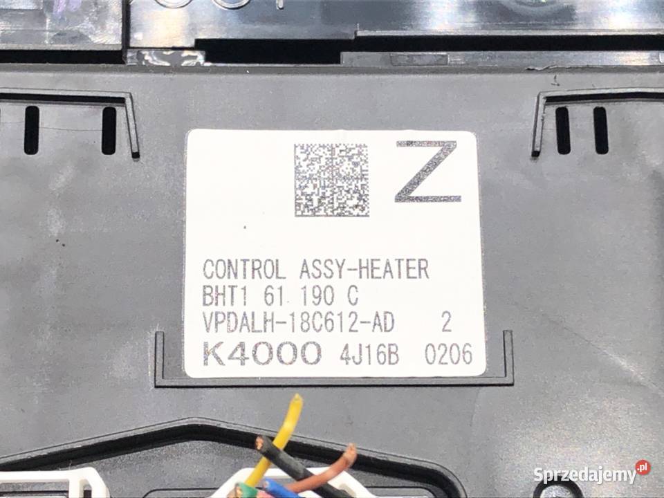 PANEL STEROWANIA NAWIEWU MAZDA 3 BM sprzedam