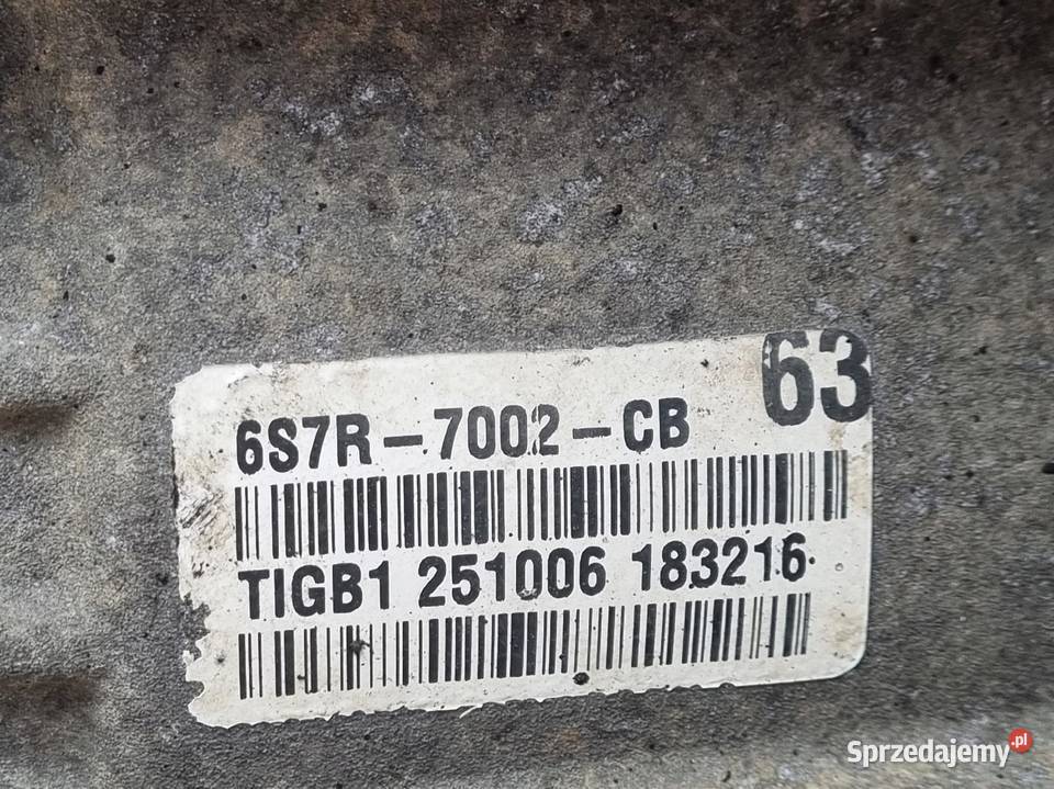 Ford Mondeo MK3 22 TDCI SKRZYNIA BIEGÓW manualna Rudka