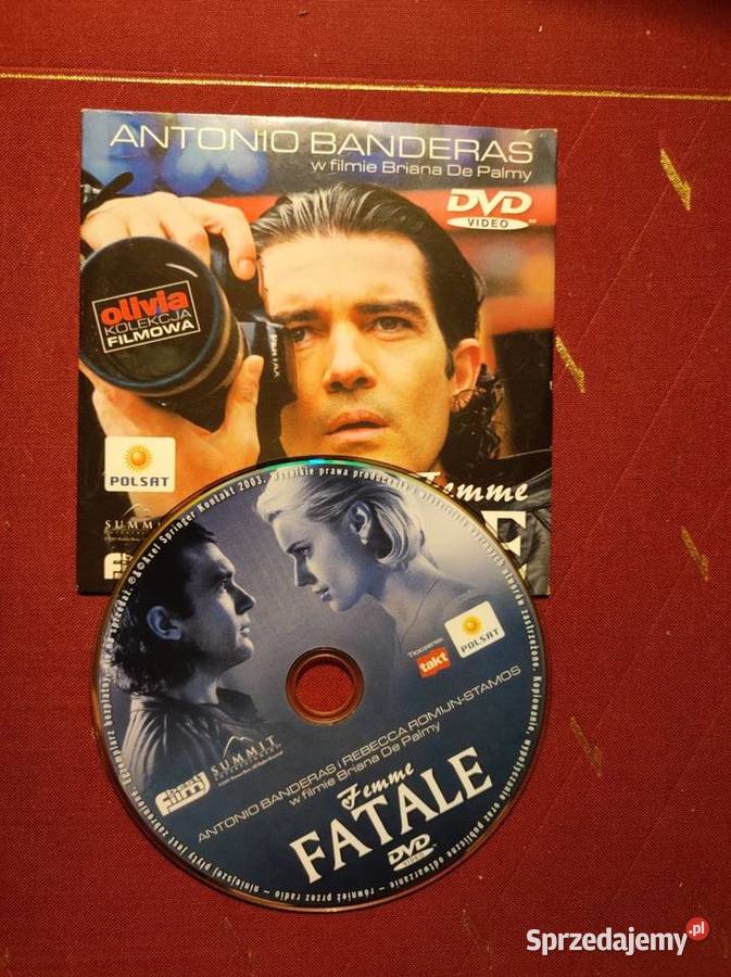Femme Fatale 2002 Antonio Banderas film dvd lektor Kielce