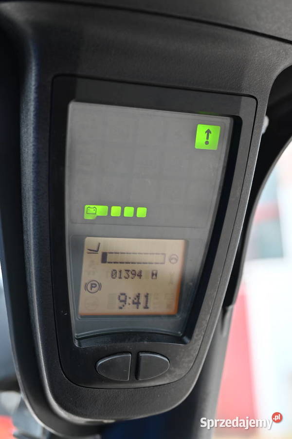 Wózek widłowy Linde E15 Triplex 410 1394 mth elektryczny Częstochowa sprzedam