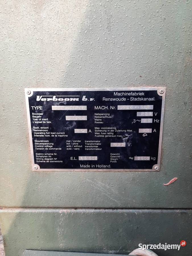 Szlifierka szerokotaśmowa Gulcz