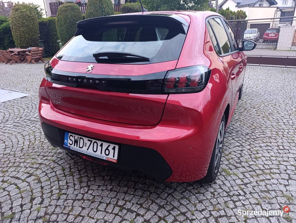 Peugeot 208 II salon Polska bezwypadkowy serwis Rok produkcji 2020 208 śląskie
