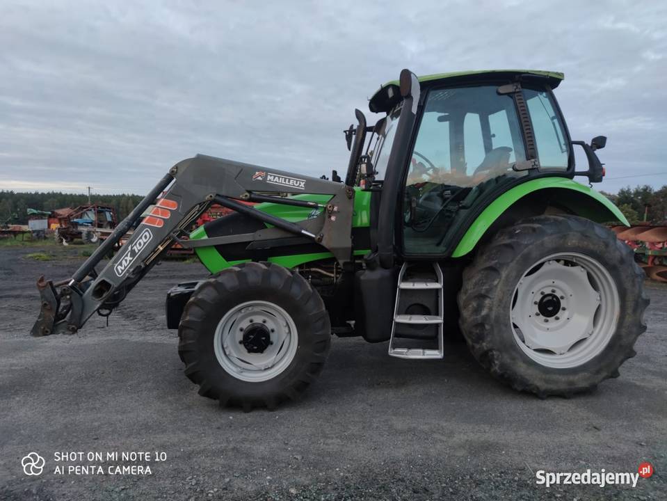 Deutz Fahr Agrotron 108 z Turem 6 ctyl WOM 540/1000 obr. Czersk sprzedam