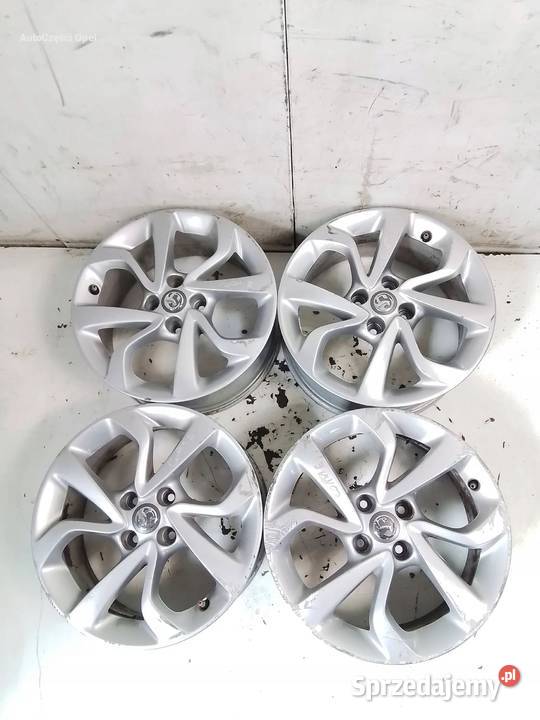 Opel Corsa E FELGI ALUMINIOWE 4X100 R16 6JX16 Opole Lubelskie