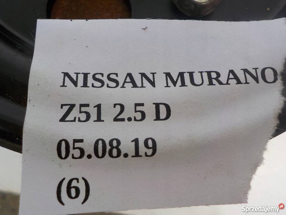POMPA WODY NISSAN MURANO Z51 25 1AT0A Nowy Tomyśl