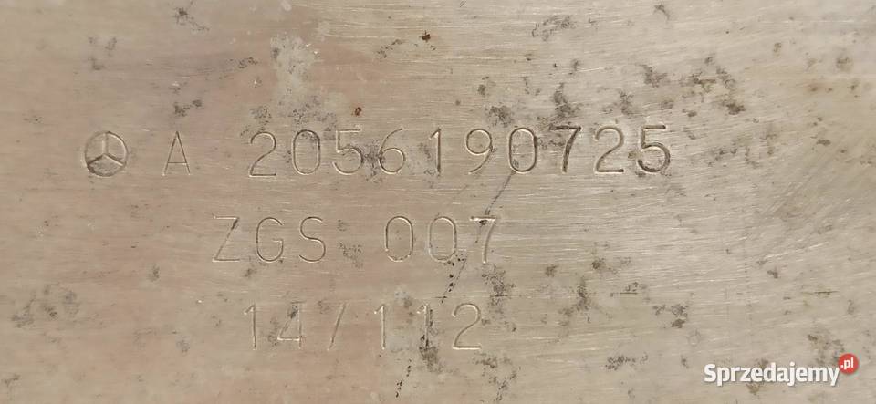 MERCEDES W205 MOCOWANIE WSPORNIK A2056190725 dolnośląskie