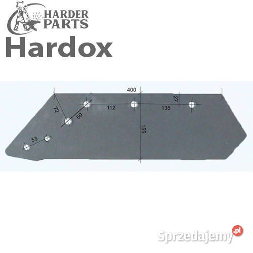 Lemiesz 14 na 300hektarów HARDOX 622135L do