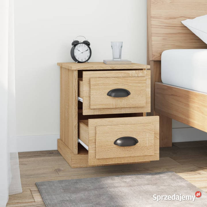 Szafka nocna dąb sonoma 39x39x475 materiał Warszawa