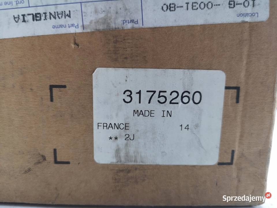 VOLVO KLAMKA SCHOWKA SZUFLADY FM FH KLUCZYK NOWY Części samochodowe