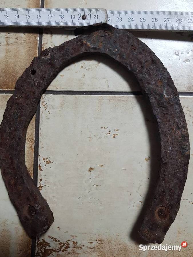 Pięknadużaoryginalna podkowa na szczęście Barlinek
