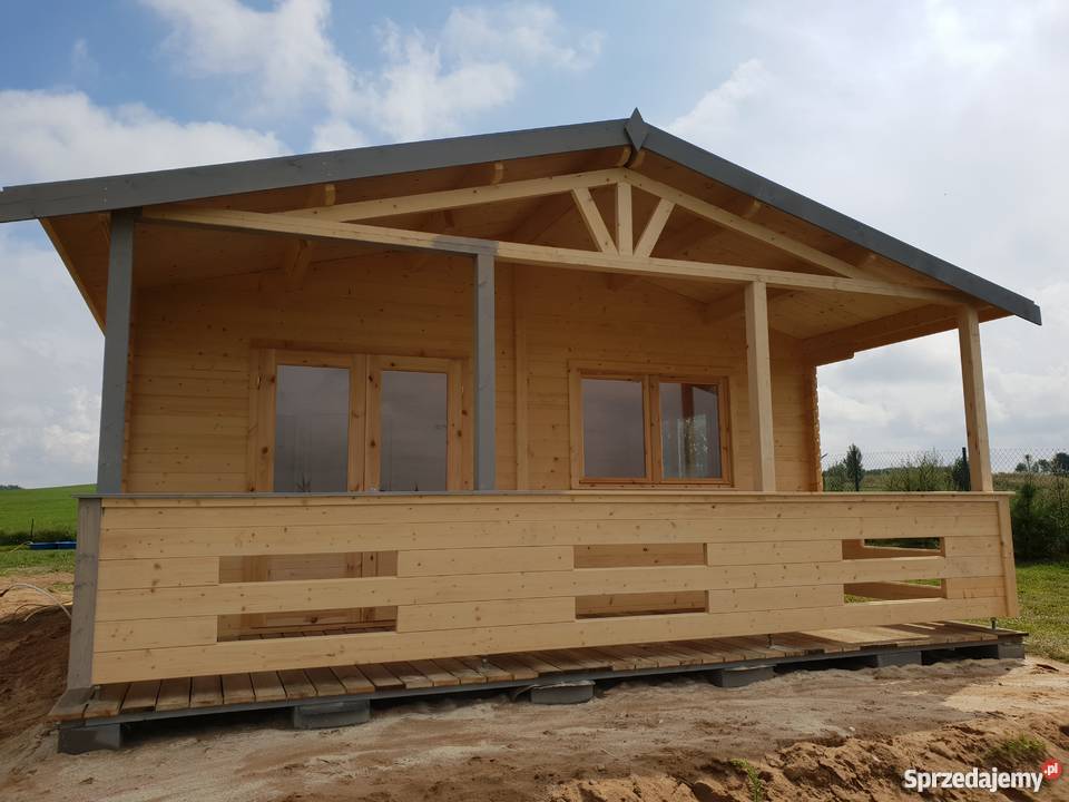 Drewniany domek letniskowy Lena I 32 11 m2 Pozostałe Mrągowo