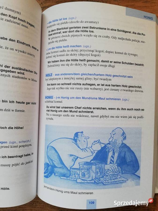 1000 idiomów Język niemiecki Langenscheidt nowa niemiecki Kraków