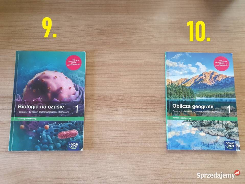 Sprzedam podręczniki 1 klasa liceum (po szkole podstawowej) Rzeszów
