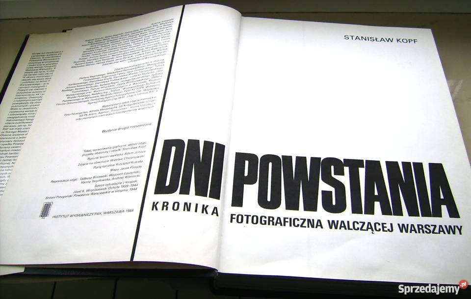 Książka historyczna DNI POWSTANIA Zawiercie