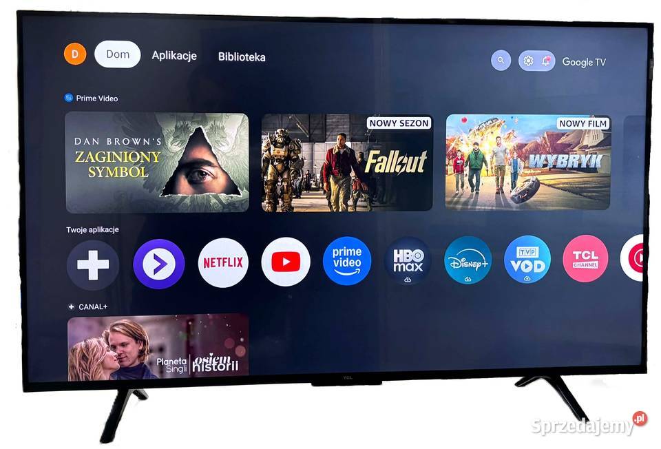 Telewizor TCL QLED 4K 43 Elbląg
