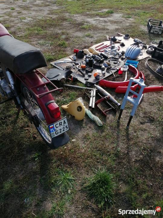 CZĘŚCI ROMET KOMAR ŻAK RYŚ 50T1 KOŁA RAMA