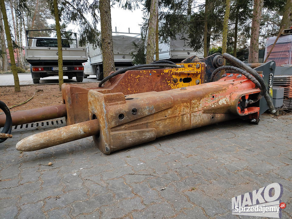 Młot hydrauliczny Rammer E68 1750 do koparki świętokrzyskie sprzedam
