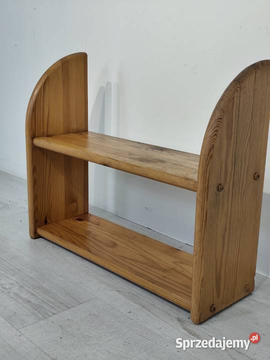 Drewniana Półka Sosnowa Wisząca Stojąca Klasyk Dom i Ogród Poddębice