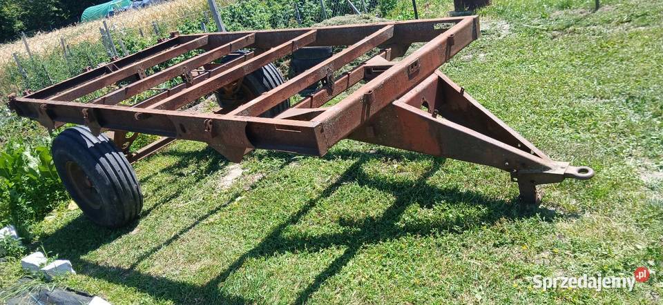 Rama rozrzutnika przyczepy platformy