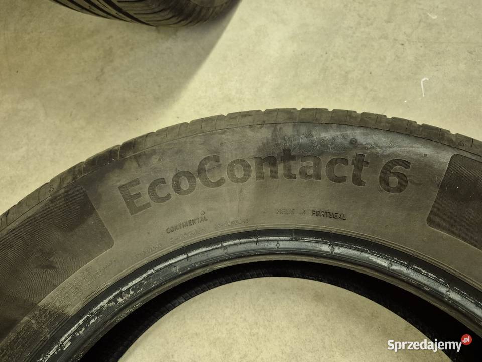 Opony Letnie Continental 21565R17 EcoContact 6 sprzedam
