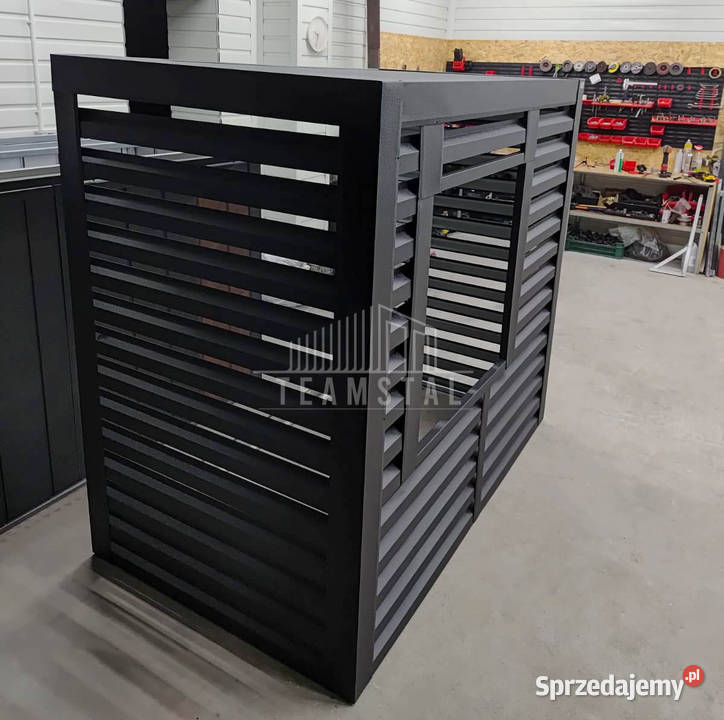 Osłona Pompy Ciepła 120x60x150 Antracyt Zabudowa Legnica