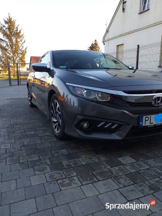 Honda Civic X Coupe 20 160 LPG Niski Przebieg wielkopolskie Leszno sprzedam