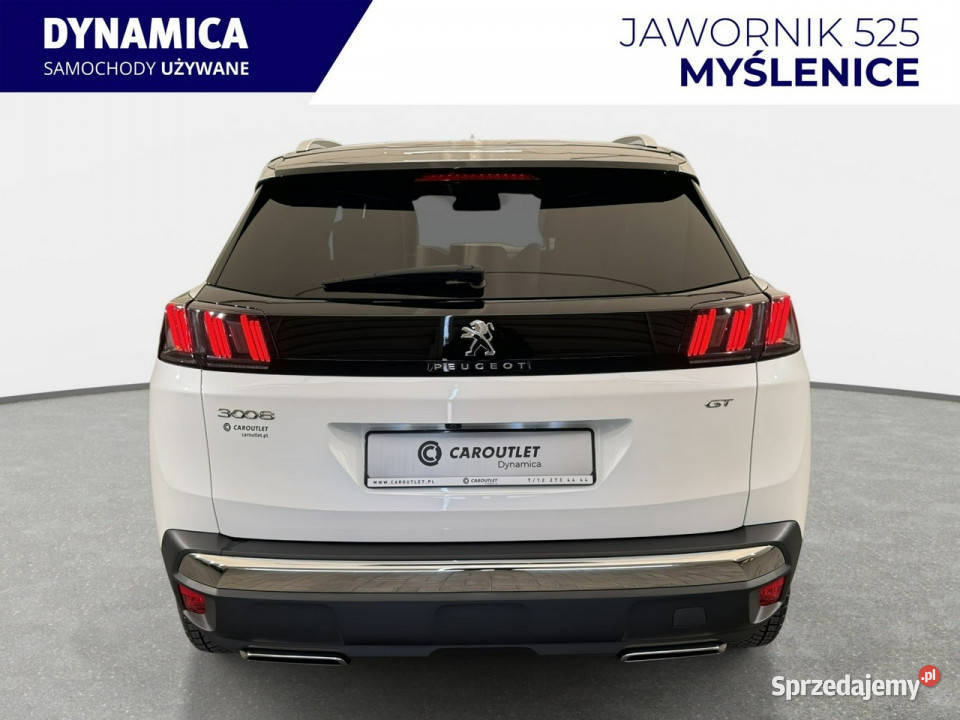Peugeot 3008 VAT 23 GT 12PT 130 automat 2022 r wielofunkcyjna kierownica Myślenice