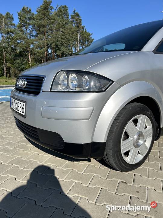 Audi a2 2005r z klimatyzacja 14 mpi super stan 192000km Słopiec Rządowy-Kolonia