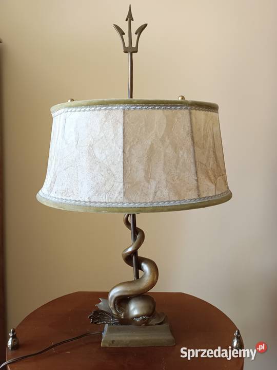 Lampa z brązu Francja Budzyń sprzedam