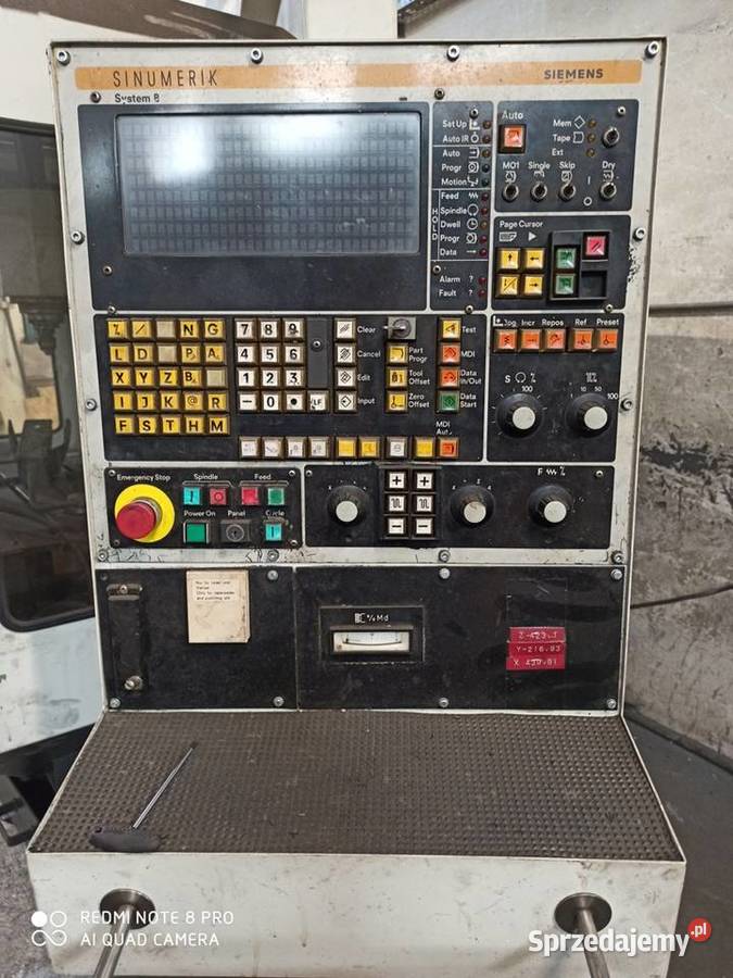 Frezarka Cnc Świdnica sprzedam
