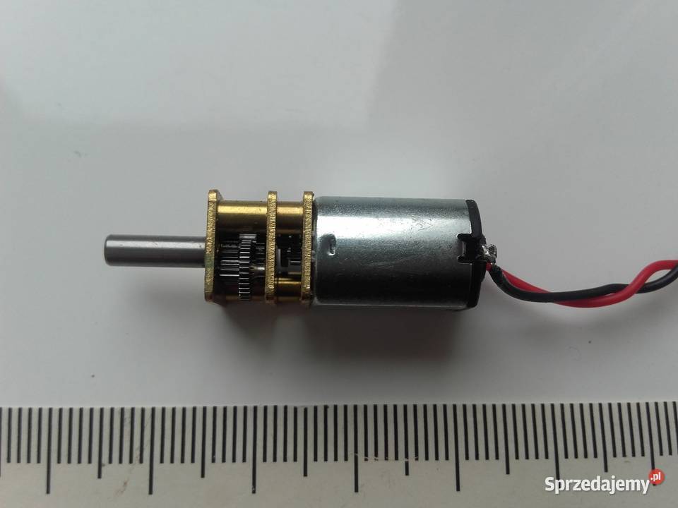 Silnik Micro GA12N20 5V 60RPM z przekładnią żółty/złoty Bydgoszcz