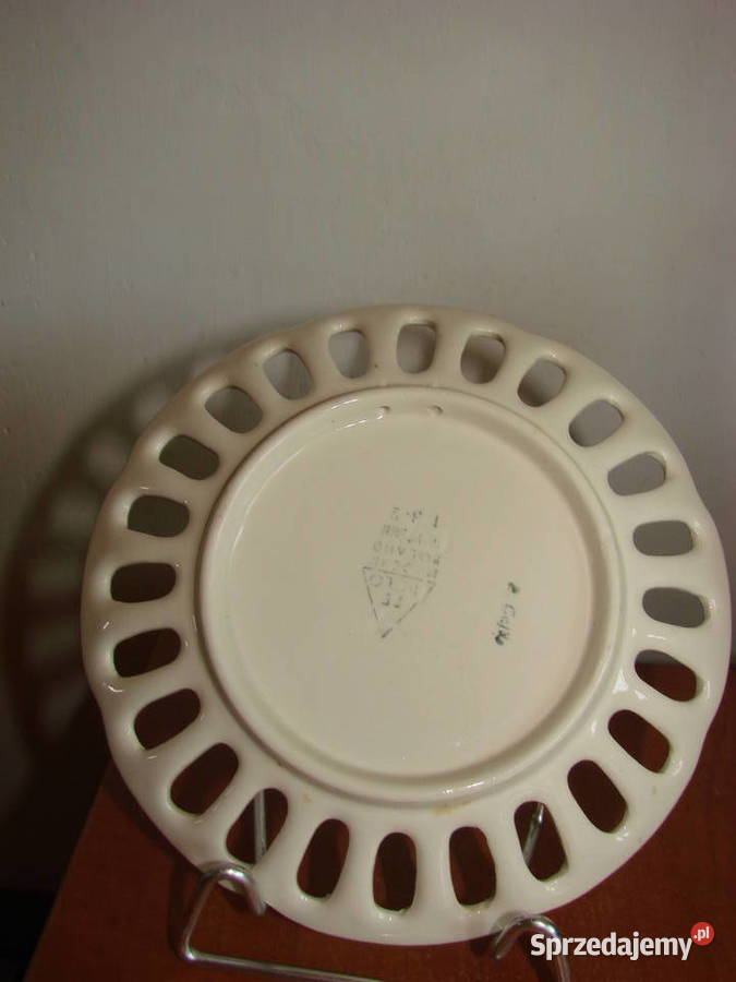 Koło fajansowy talerz ażurowy Pozostałe Pruszcz Gdański sprzedam
