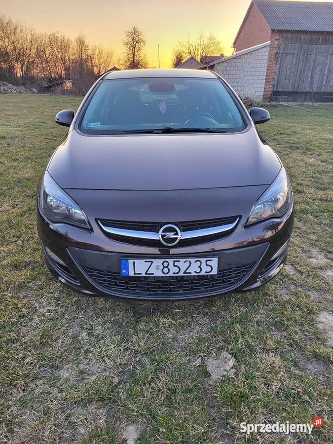 Opel Astra J 14 turbo 140 lpg prywatne raport Lublin sprzedam