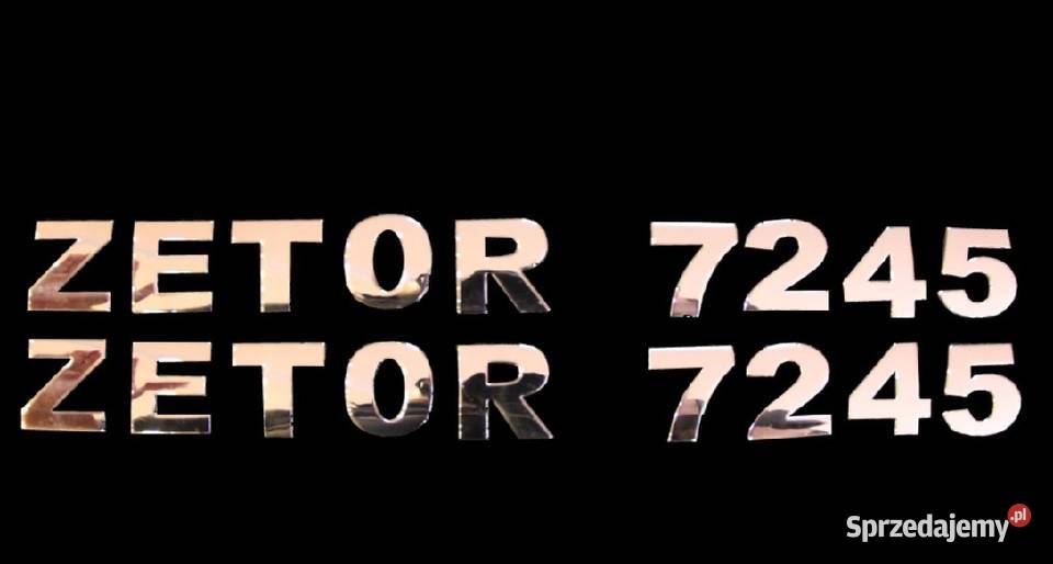 Literki litery samoprzylepny napis chrom 3d Rogóźno