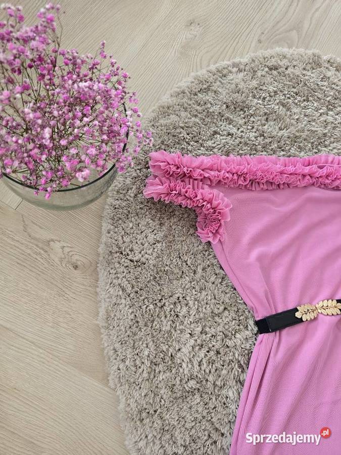 Sukienka z Siateczki koktajlowa Rozmiar 36(S)