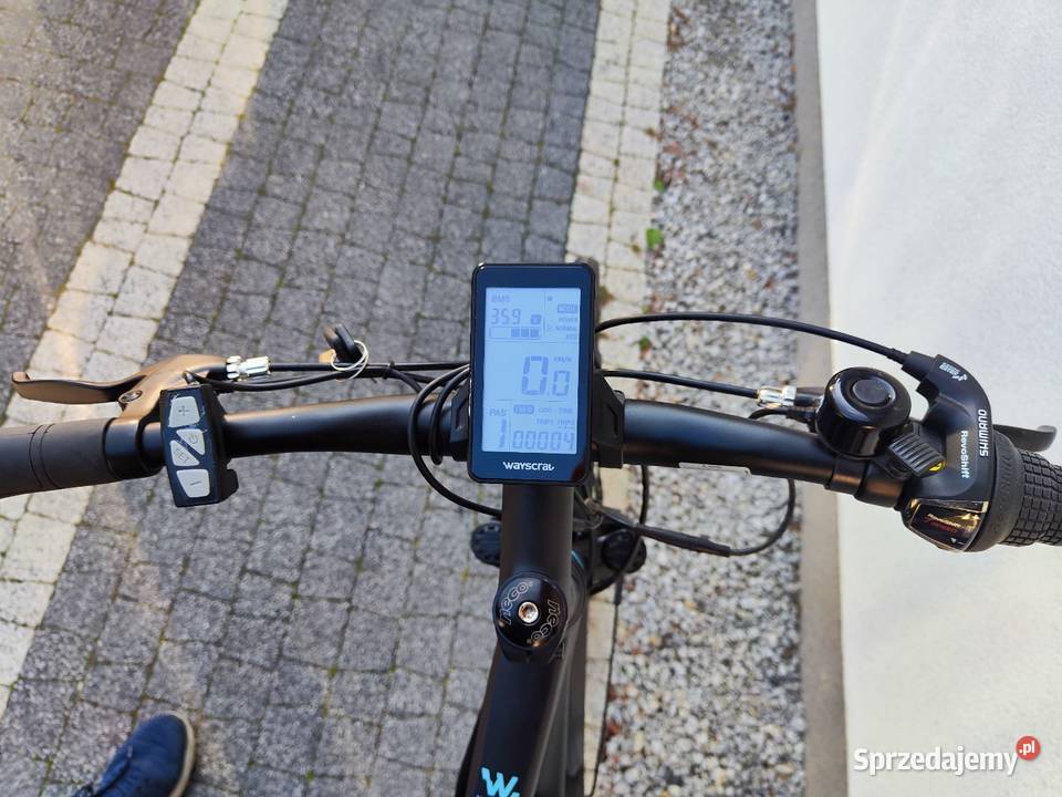 Rower elektryczny Wayscral ANYWAY E100 Bateria