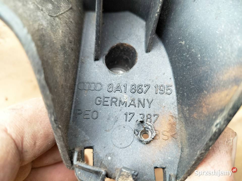 AUDI 80 90 Q B3 B4 UCHWYT RĄCZKA LEWY PRZÓD Kamień-Kolonia
