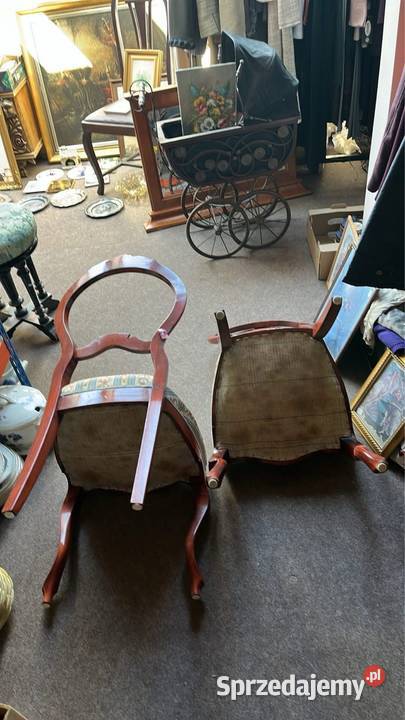 Krzesło Śliczne krzesełko Tapicerka Na Gdańsk