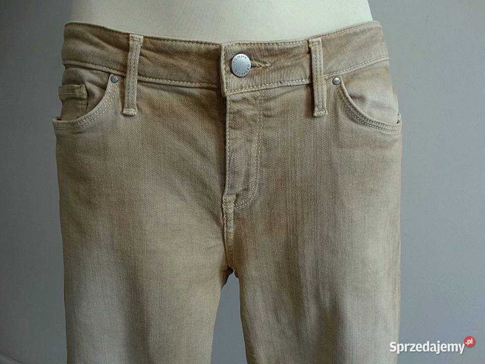 Spodnie Tommy Hilfiger Jegginsy o Prostym Kroju Spodnie