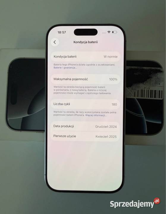 IPhone 16pro Nowa Jabłona