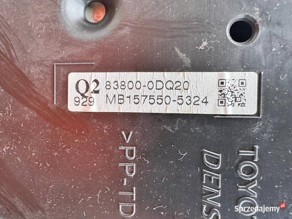 Licznik zegary Toyota Yaris III 14 diesel 1120