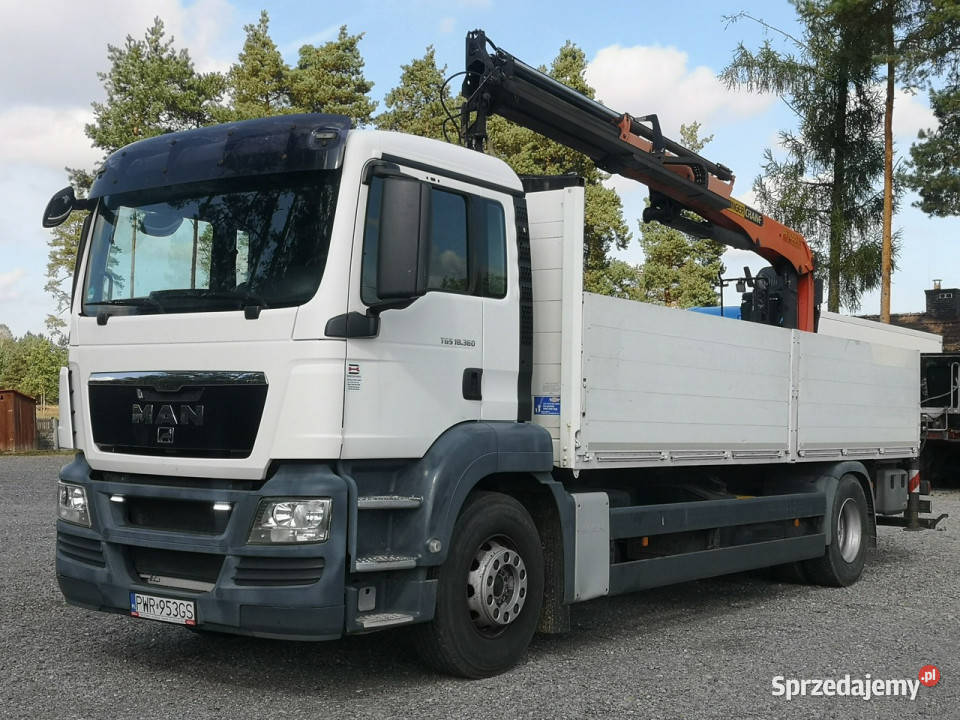 MAN TGS 18360 Skrzynia HDS PALFINGER Rotator Daleszyce