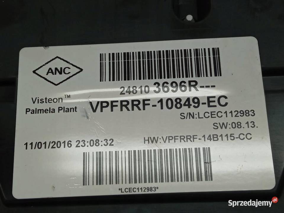 LICZNIK 248103696R Renault Clio IV 20122019