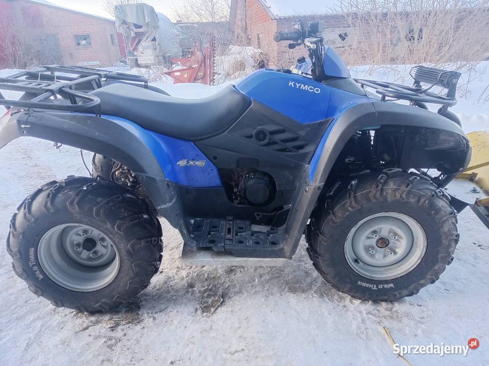 kymco 500 4x4 nowe opony transport Lublin sprzedam