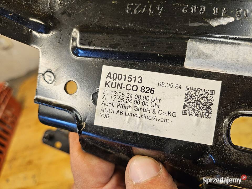 AUDI A6 C8 WSPORNIK BŁOTNIKA LEWY PRZÓD PRZEDNI osobowe sprzedam